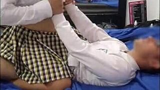 Mexican Teen Babe Seduces Teacher for Top Grades