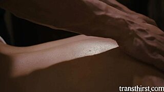 Massaging Tranny Crush Dillion Diaz and Eva Maxim