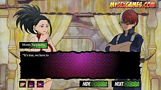 fucking my hero in this parody game 😏