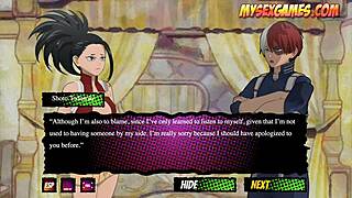 fucking my hero in this parody game 😏