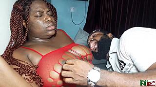 my bbw stepmother strips and fucks me hard after nightclub