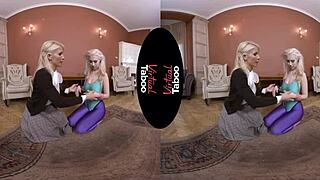 She Masturbates Big Tits and Ass in POV Taboo