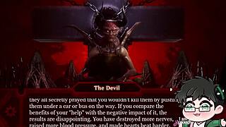 There is Asian gay who found pleasure on group sex with devil and monster in bareback orgy