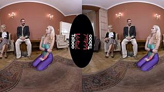 She Masturbates Big Tits and Ass in POV Taboo