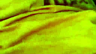 A young black teen gives a deep throat blowjob