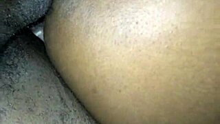 College ebony Dalasia squirts while riding that dick hard.