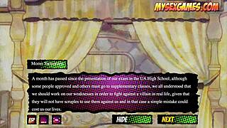 fucking my hero in this parody game 😏