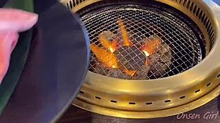 I-I explored the stone steps open-air bath in Mie Prefecture.