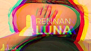 Rennan Luna takes big cock anal.