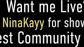 horny lesbians like nina kayy get down with dirty talk