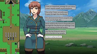 Prostitute Charms Border Crossing in Anime