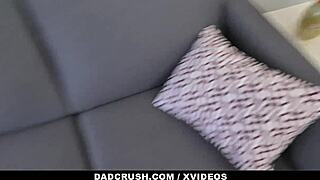 Bad Stepdaddy Claims Hot Stepdaughter Leda Lothario in Taboo POV Video