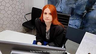 Sex with Work Colleague in Toilet During Work Day! Rough Blowjob and Fucking!