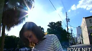 Krystal Banks' Sloppy Pov Blowjob And Petite Pussy Fuck