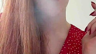 Is Alice the redhead smoking her way through the day, or hiding a secret?