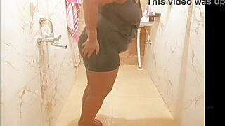 Myanmar Milf Bathes Sensually In Shower