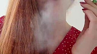 Is Alice the redhead smoking her way through the day, or hiding a secret?