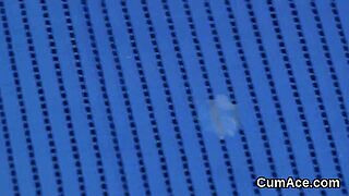 does the nasty doll swallow all the cumshot?