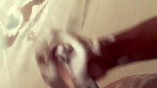 Shower time with Kay Way involves bathing and relaxation.