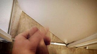 French girl forced and grabbed from behind in the lavatory – real