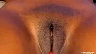 Sexystacy7 big pussy lips cumming on camera