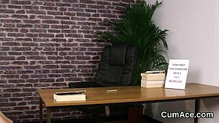 Slutty Honey Gets Cumshot On Face.