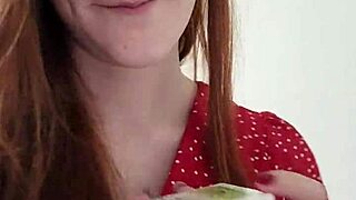 Is Alice the redhead smoking her way through the day, or hiding a secret?