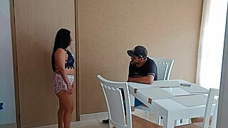 Sucking Husband's Best Friend Secretly? Then Fucking Him In The Room!