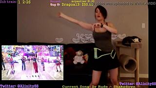 i love watching alinity's sexy dance with her tits and ass