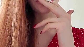 Is Alice the redhead smoking her way through the day, or hiding a secret?
