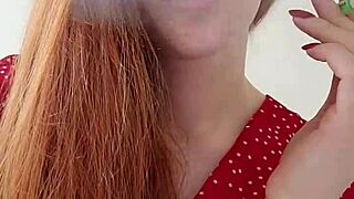 Is Alice the redhead smoking her way through the day, or hiding a secret?