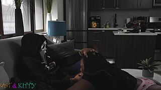 Ghostface was just craving his monster cock sucked deep