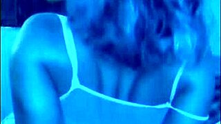 Curvy latina milf rides hard in neon party cowgirl sex