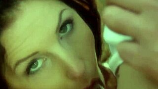 Horny Babe Gives Intense Cfnm Blowjob