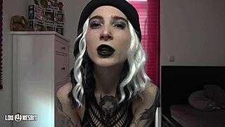 Lou Nesbit and Lia Louise turn a guy into their male slut at a gay German parking spot.