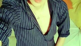 i jerked off in my shirt with big cock.