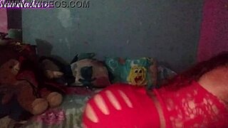 Which Do You Prefer, Red or Black Lingerie? Comment Your Choice!