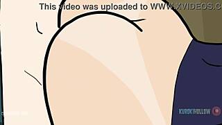 Total Drama Crimson Dominates Gwen in Wild Futa Doggystyle Action