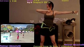 i love watching alinity's sexy dance with her tits and ass