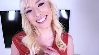 Three sexual orientated blondes; fellatio and coitus definitively