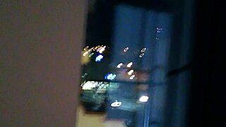 Milf Flashes Ass by Hotel Window