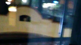 Milf Flashes Ass by Hotel Window