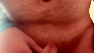 Gay Solo Guy Engages In Hand Masturbation And Self Pleasure