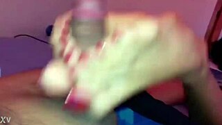 Foot masturbation session 😍