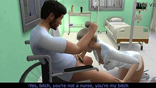 Nurse seduces and bangs patient while recording the steamy betrayal.