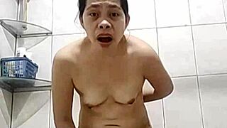 conversational-emoji asian wifey miss bea modeling hot body and banging with big black dildo... story time! 😍