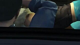 Michael boldly gets intense hooker service in GTA 5