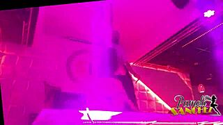 i fantasize about pamela sanchez's big tits and monster cock in public