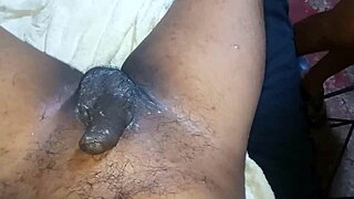 A home sweet home XXX video: amateur couple tries ball sucking and shaving