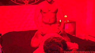 bbw cult leader riding and taking backshots 😈